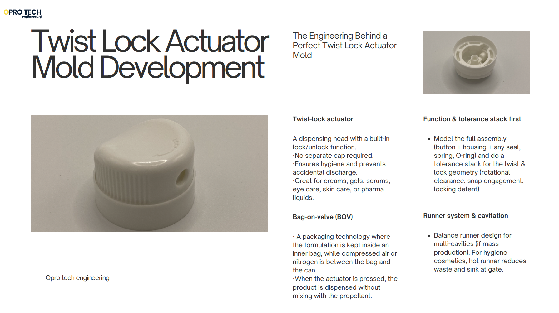 A Practical Guide to Twist Lock Actuator Mold Development