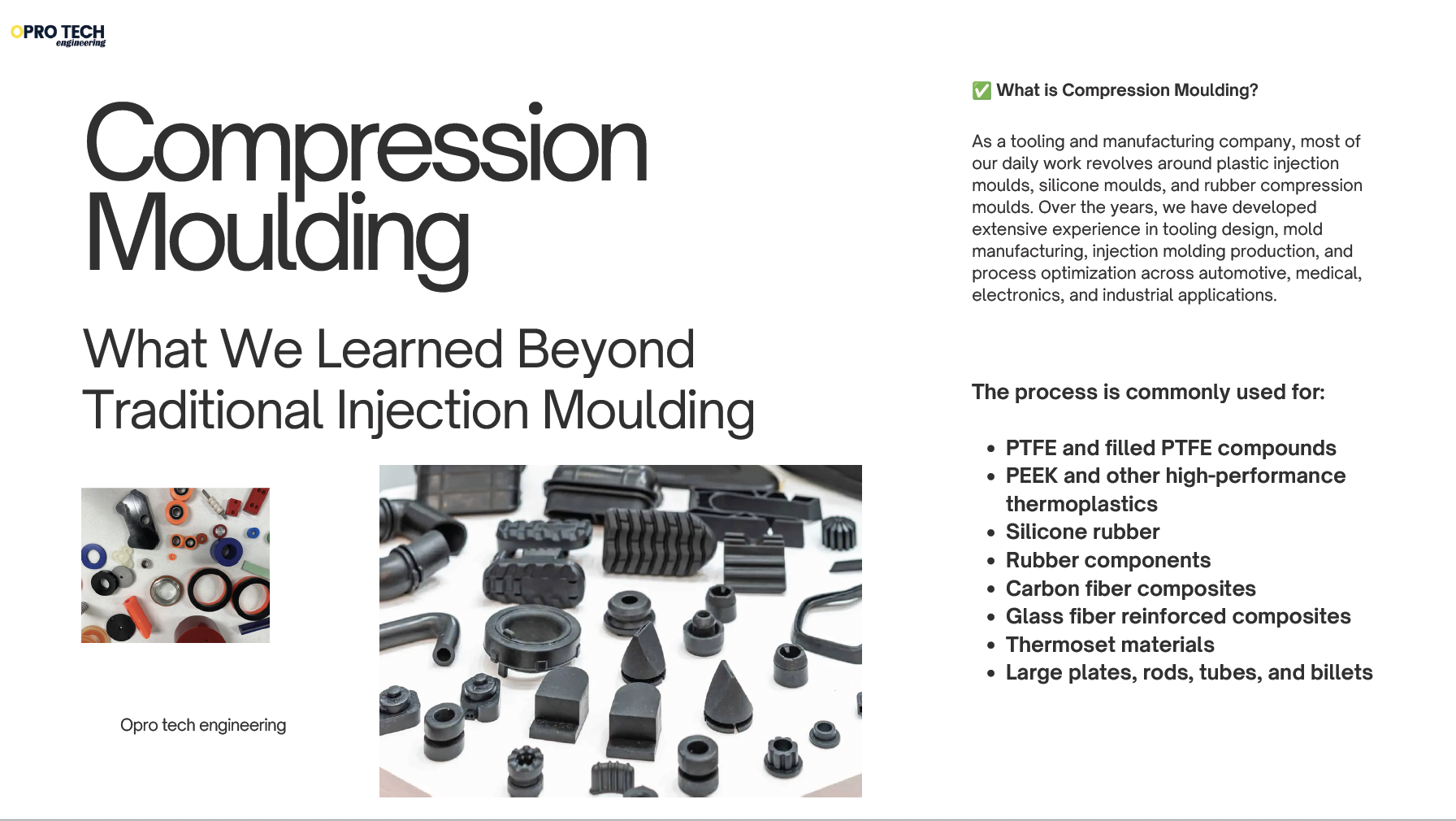 Compression Moulding: What We Learned Beyond Traditional Injection Moulding