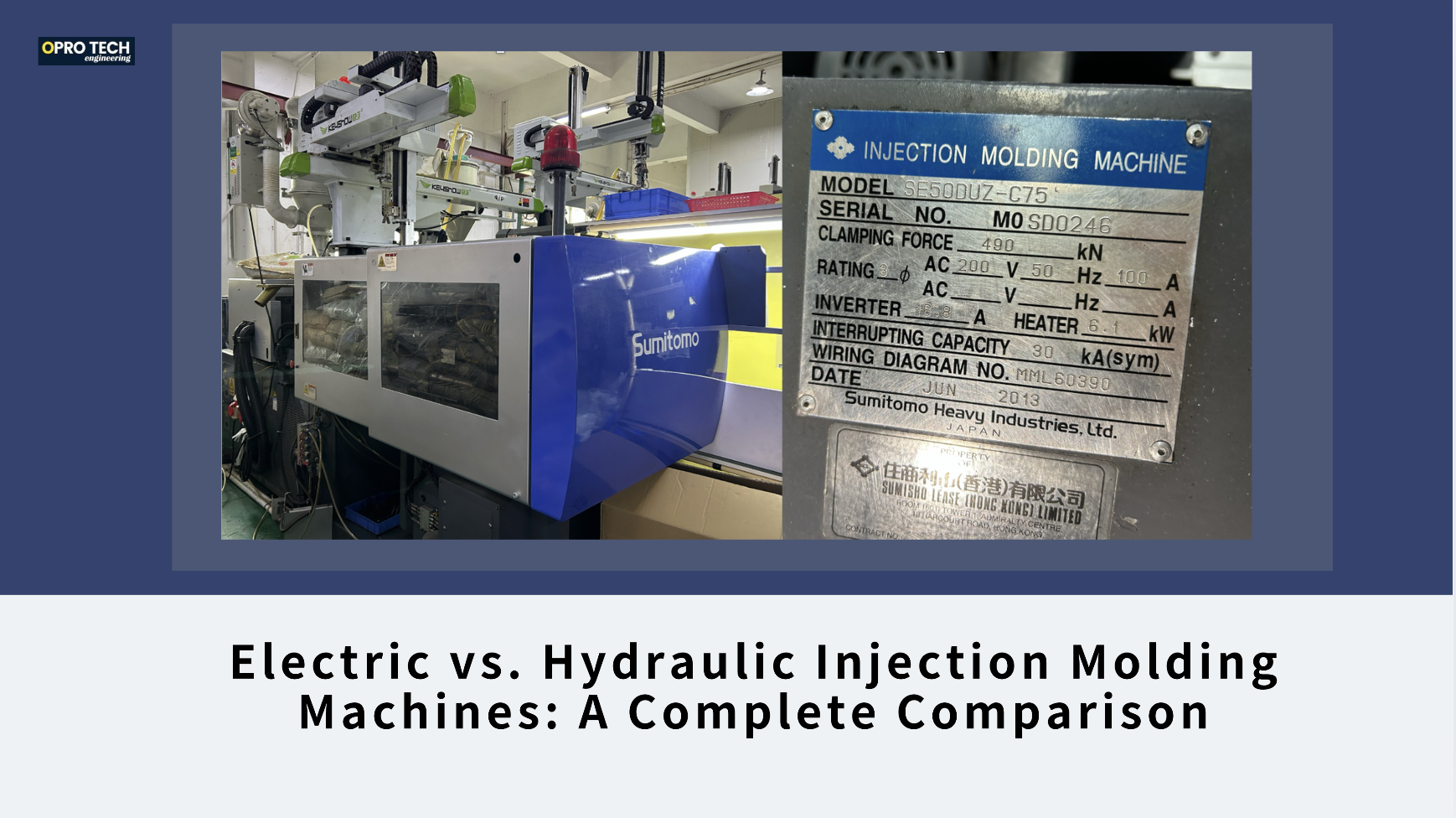 Electric vs. Hydraulic Injection Molding Machines: A Complete Comparison