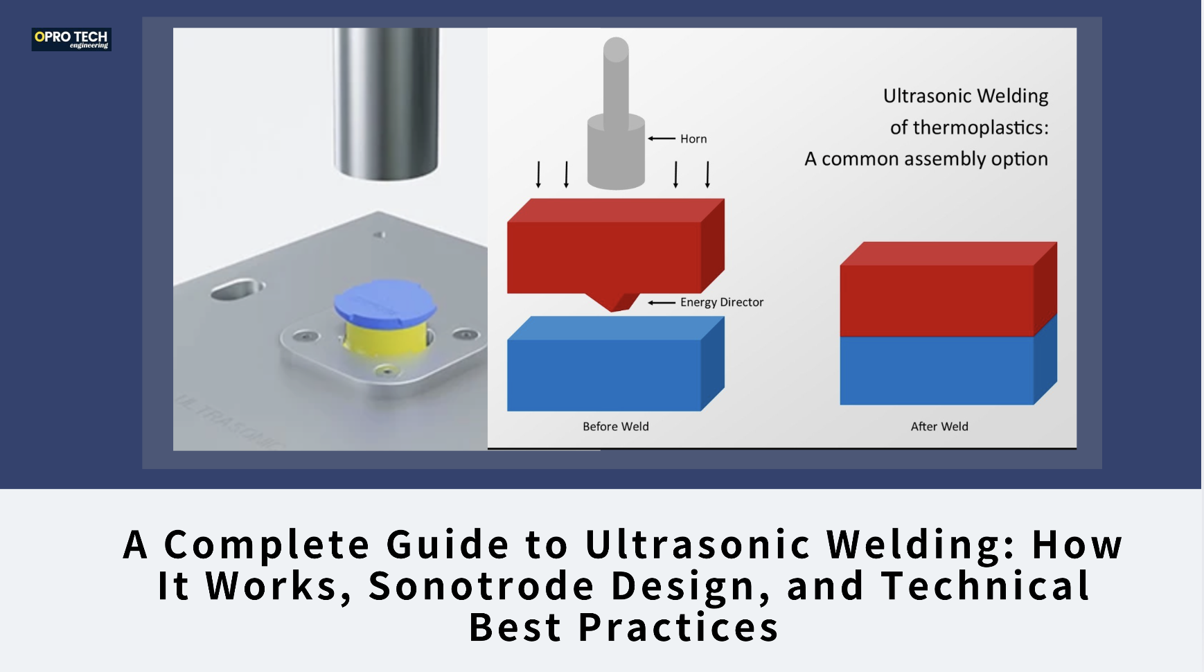 A Complete Guide to Ultrasonic Welding: How It Works, Sonotrode Design, and Technical Best Practices